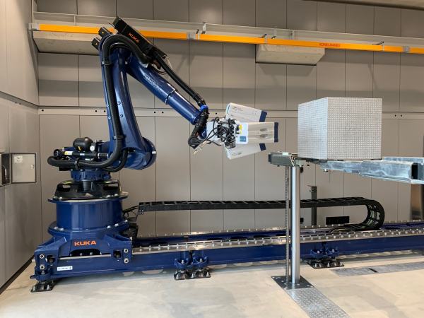 Robotized 3D Scanning LDV with Lifted Rock Volume