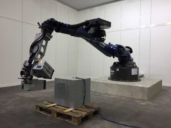 Robotized 3D Scanning LDV Base Fixed